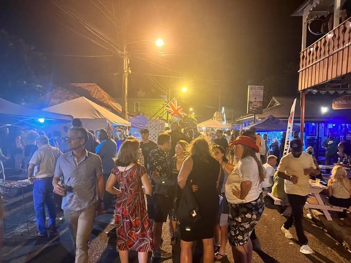 Gros Islet Friday night street party